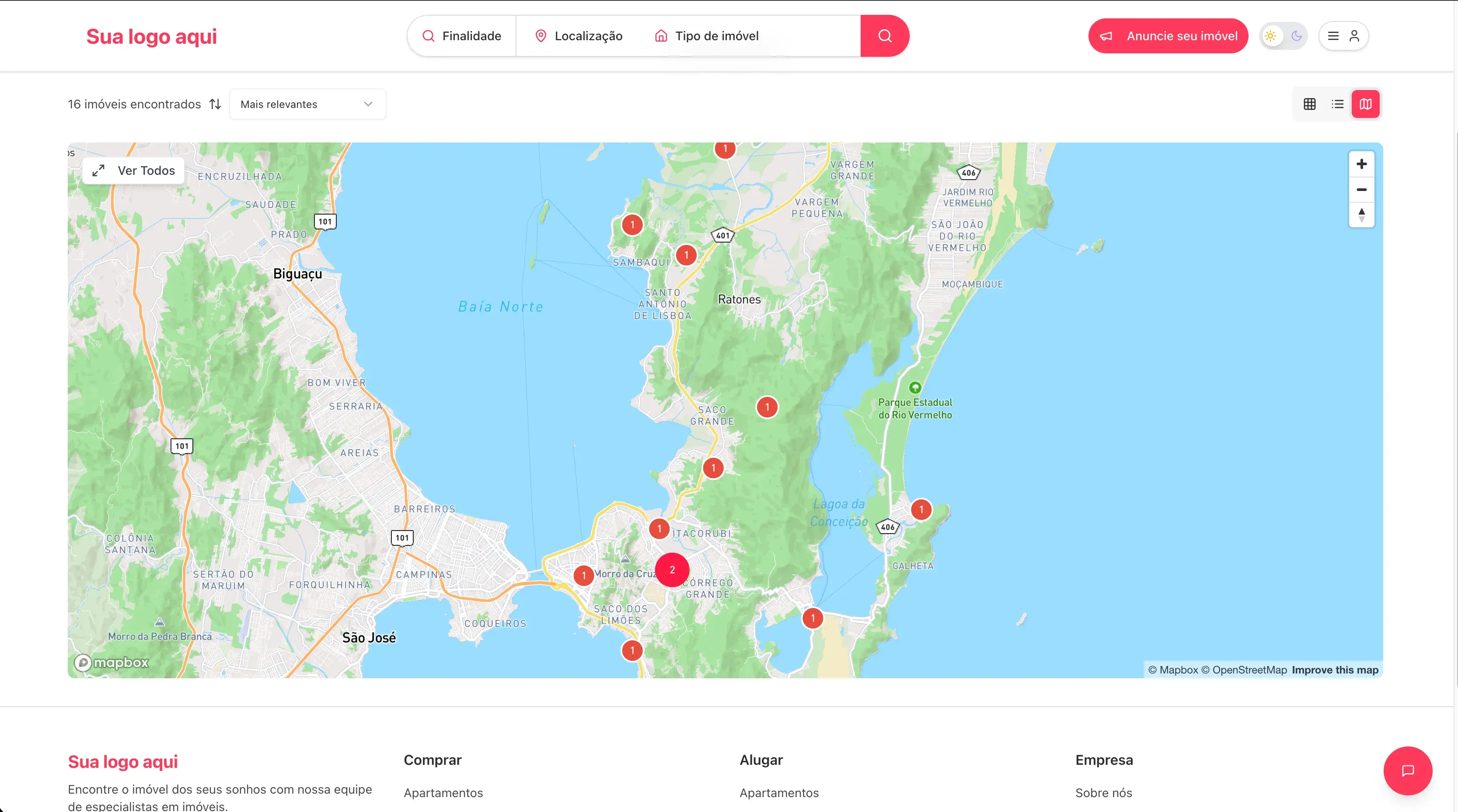 Mapas interativos VeloImob