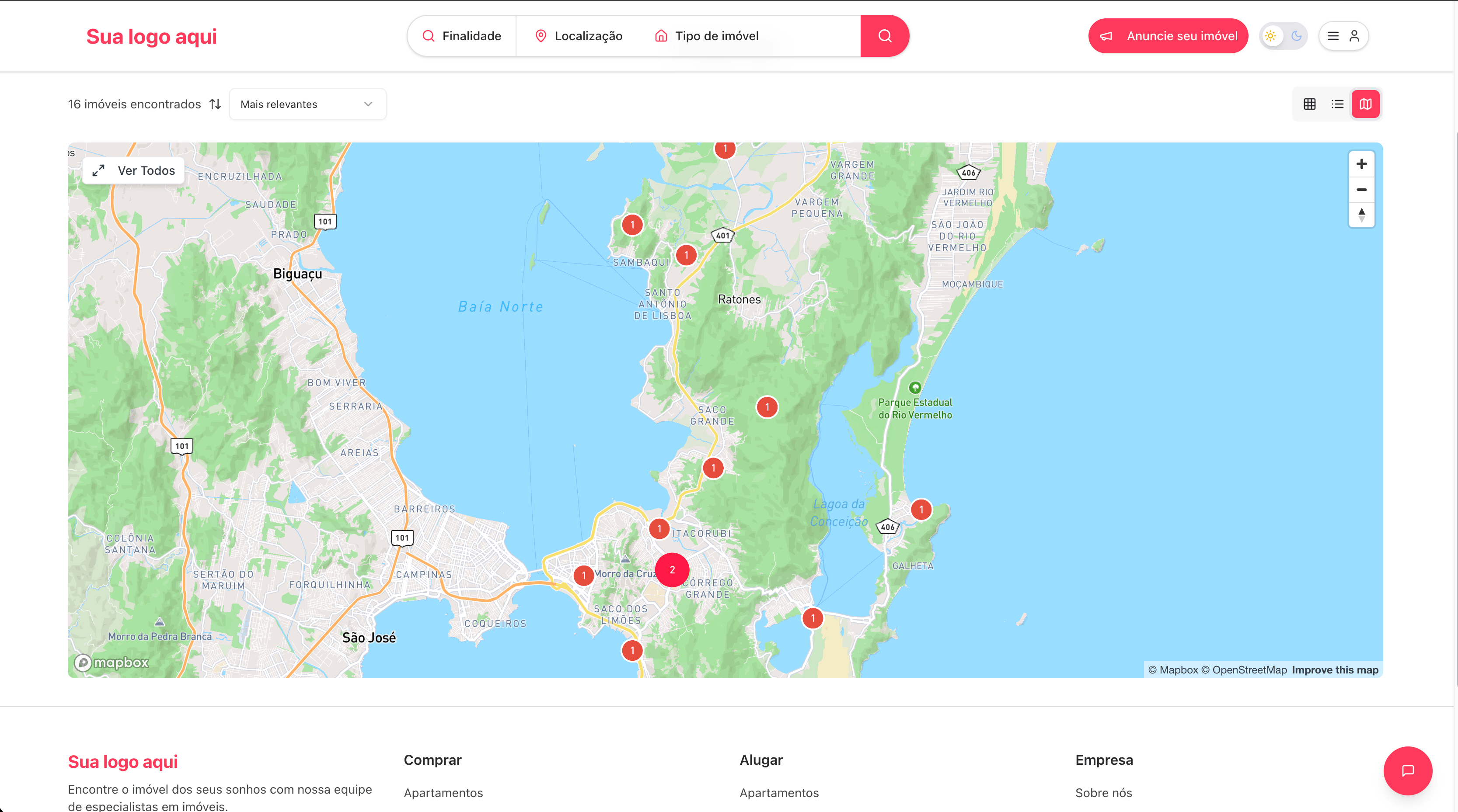 VeloImob - Mapas interativos com imóveis